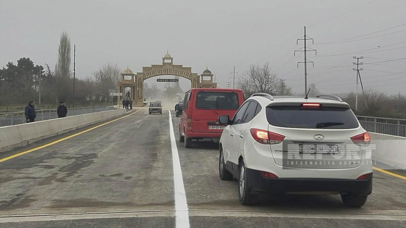 Xaçmazdan şad xəbər: yeni körpü istifadəyə verilib