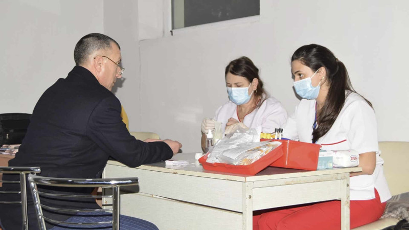 Xaçmazda İİV-lə bağlı tədbir baş tutub