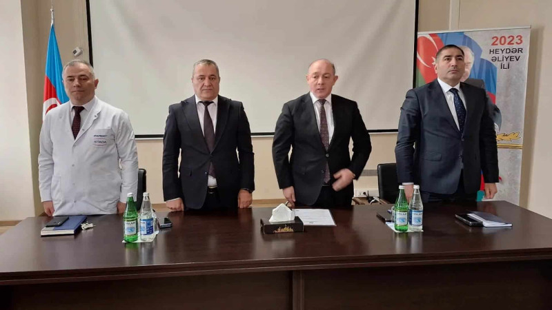 Qusar: yeni direktor xəstəxana işçiləri ilə tanış olub