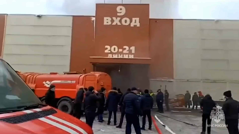 Quba: Nisanov və İliyevə məxsus bazarda baş verən yanğının təfərrüatları açıqlanıb