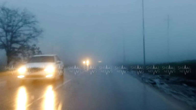 Quba-Xaçmaz yolu qatı dumandır