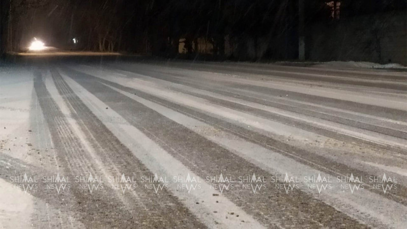 Şimal: yollar buz bağlayıb