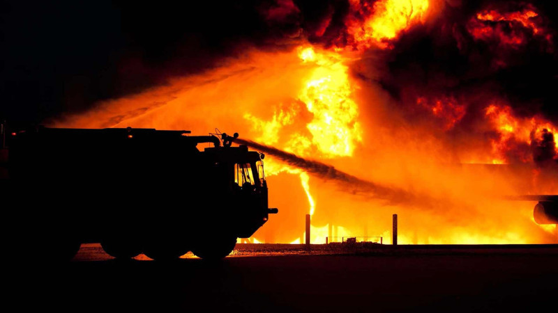 FHN: Xaçmaz rayonunda yanğın baş verib