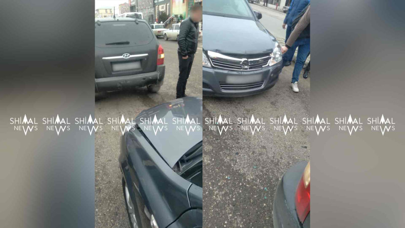 Qubada 2 avtomobil toqquşub