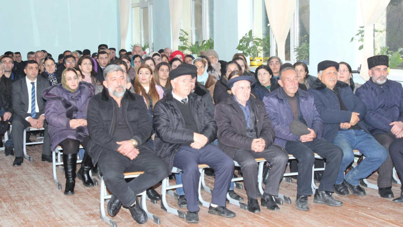 İsmayıllı RİH: Talıstan kəndində görüş keçirilib