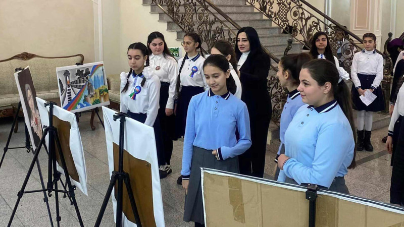 DİN: Qubanın Digah kəndində məktəblilərlə görüş keçirilib