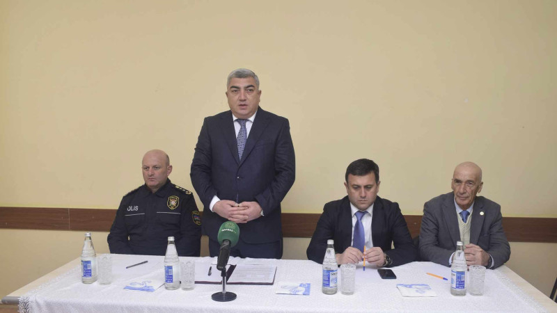Quba: RİH başçısı Talabıqışlaq kəndində sakinlərlə görüşüb