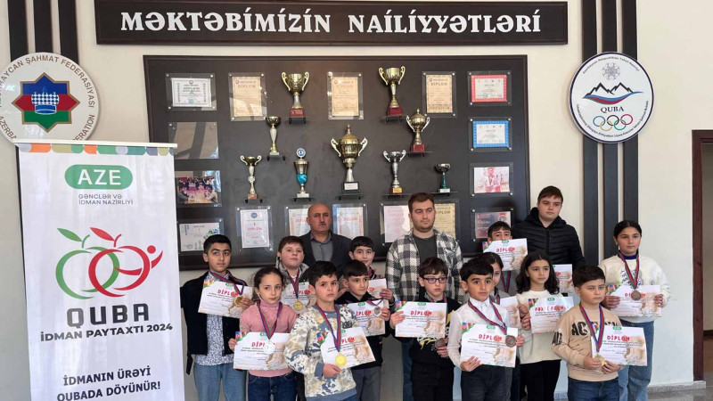 “Quba - İdman Paytaxtı 2024” çərçivəsində şahmat yarışı baş tutub