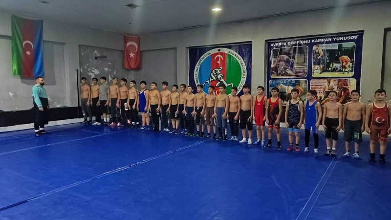 Xaçmaz: Avropa çempionu güləşçilərə master-klas keçib