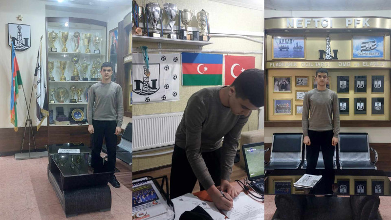 Quba-Xaçmaz RGİİ: futbolçumuz Neftçi FK ilə müqavilə imzalayıb