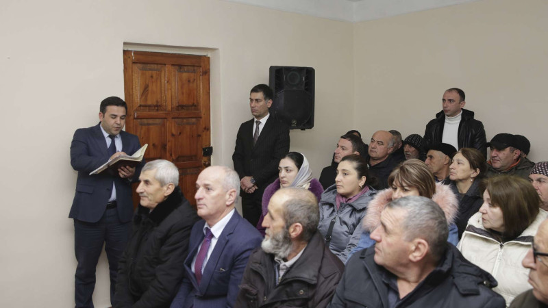 Xaçmaz: Yalama kəndində səyyar qəbul keçirilib