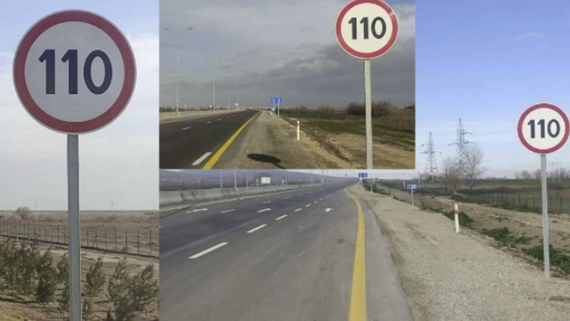 Ödənişli yol: yeni sürət nişanları quraşdırılıb
