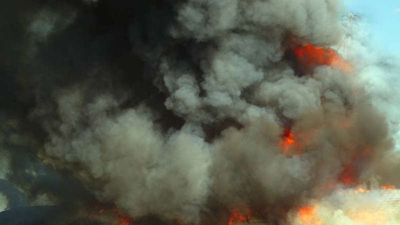 Xaçmazda məscid yanıb