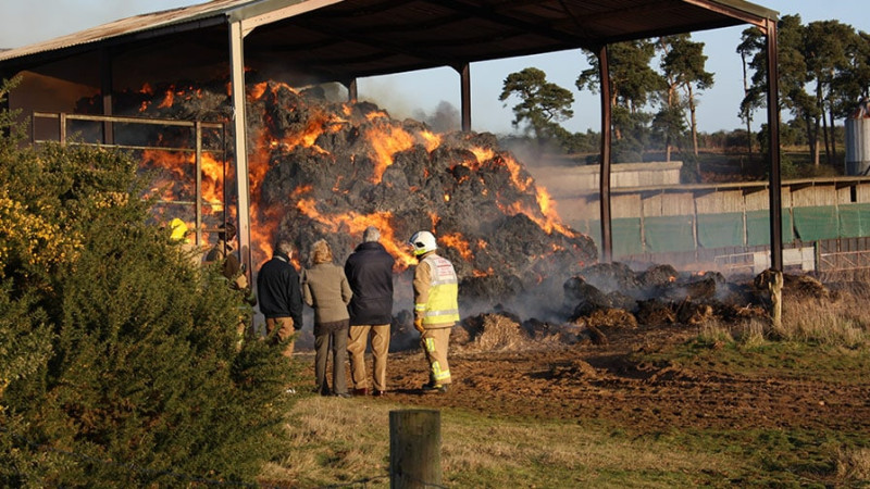 Xaçmaz: Qaraçaycek kəndində yanğın baş verib