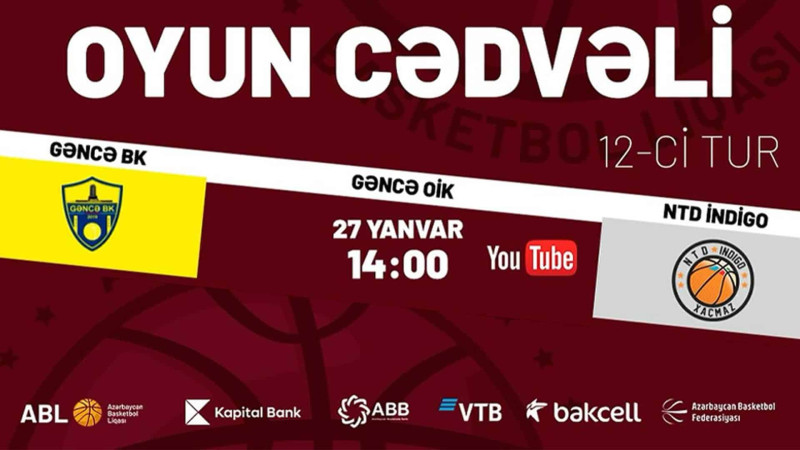 Xaçmaz basketbol klubu Gəncə təmsilçisi ilə qarşılaşacaq