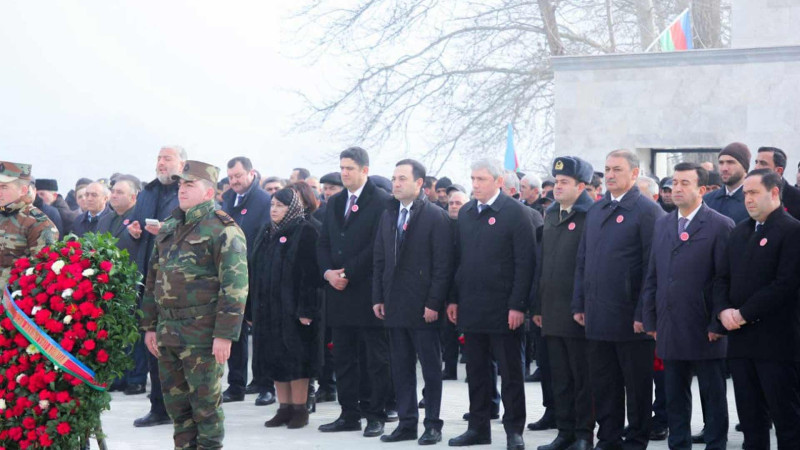 İsmayıllı: Ümumxalq Hüzn Günündə şəhidlər anılıblar