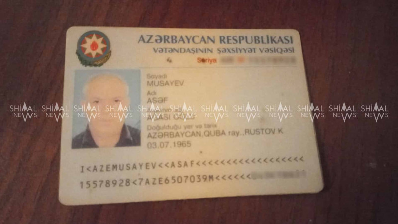 Quba sakininə məxsus sənəd tapılıb