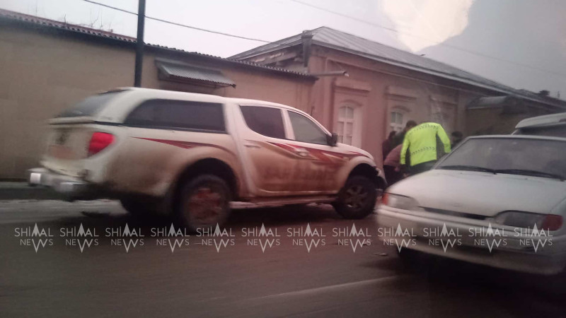 Quba: Heydər Əliyev prospektində qəza baş verib