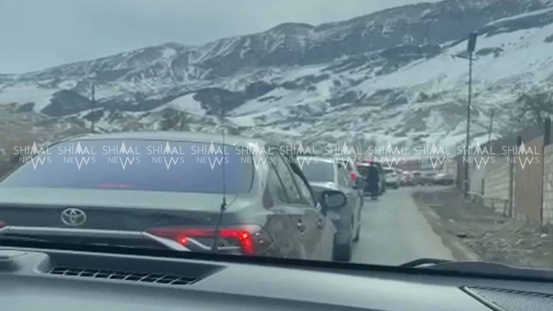 Şimal: avtomobil izdihamı yaşanır