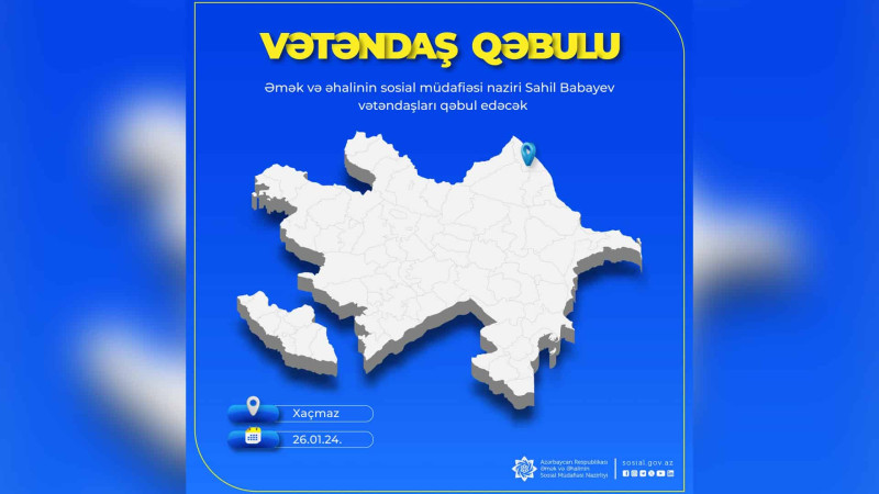 Xaçmaz: Sahil Babayev sakinlərlə görüş keçirəcək
