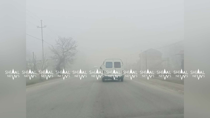 Xaçmazda qatı duman müşahidə olunur