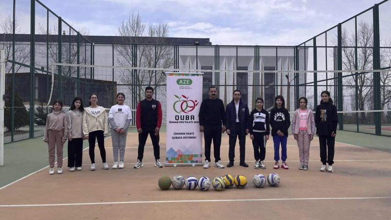 Quba: voleybol üzrə təlim-məşqlər təşkil edilib