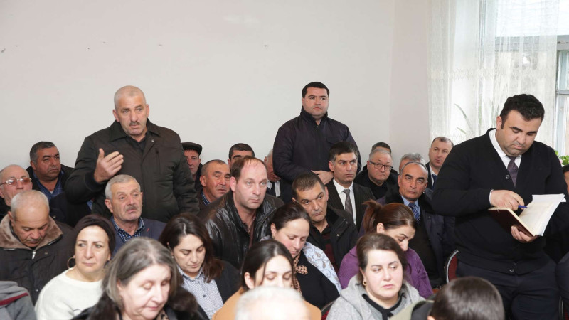 RİH: Xaçmazın 4 kənd sakinlərilə görüş keçirilib