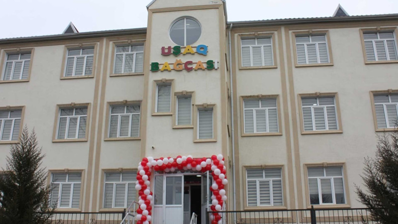 İsmayıllı: 1 korpus və 3 mərtəbədən ibarət olan bağça istifadəyə verilib