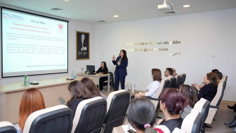 Quba: Pulmonar Hipertenziya təlimi keçirilib