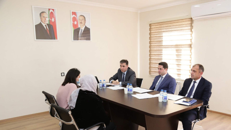 Quba-Xaçmaz RTİ-də sakinlərlə görüş olub