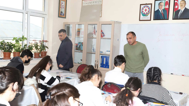 Quba-Xaçmaz RTİ: Fənn olimpiadalarının yarımfinalına 598 şagird qatılıb