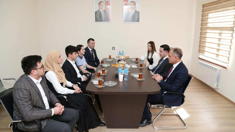 Xaçmaz: Sabahın alimləri ilə görüş keçirilib