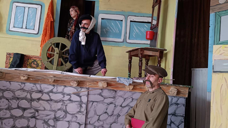 Qusar Dövlət Ləzgi Dram Teatrı yeni tamaşasını təqdim edib