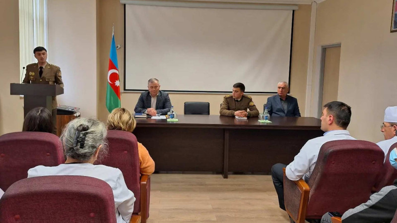 Qusar: tibb işçilərinə dəm qazından qorunmaq yolları izah edilib