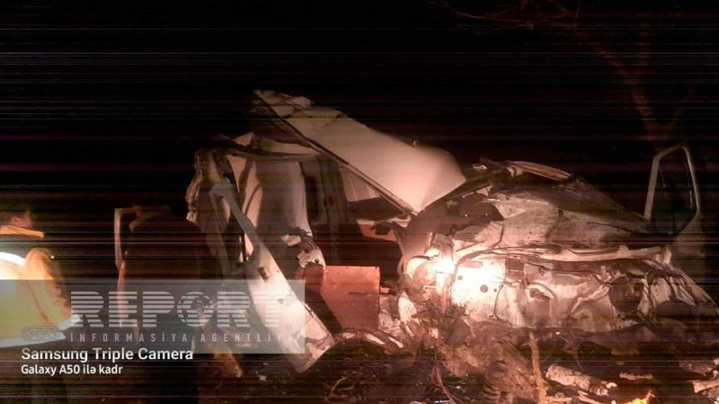 Qusar-Xudat yolunda qəza: ölən var