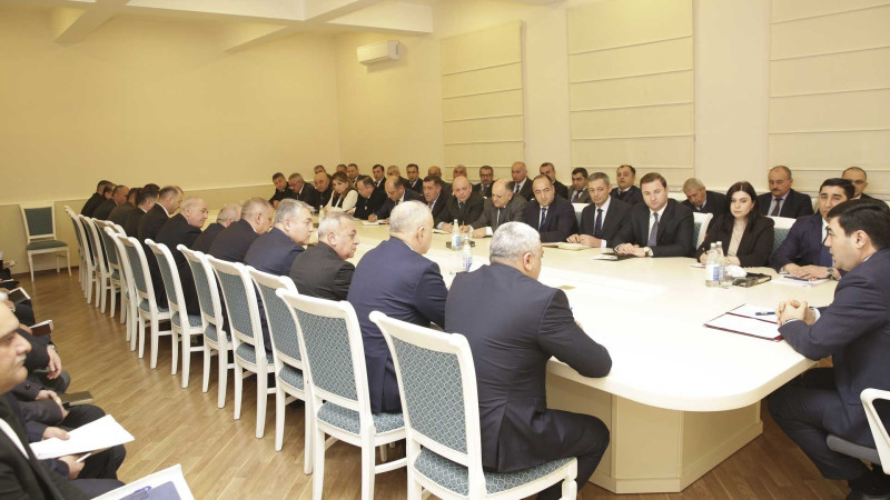 Xaçmaz: İcra hakimiyyətində müşavirə keçirilib