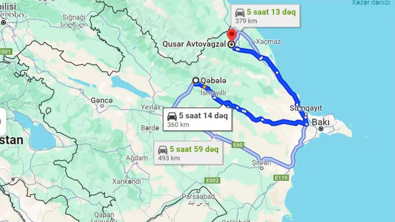 Quba-Qusar ilə İsmayıllı-Qəbələ arasında tunelin inşası gözlənilmir