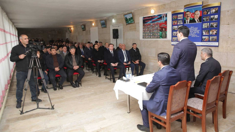 Xaçmaz RİH: 10 kəndin sakinlərinin müraciəti dinlənilib