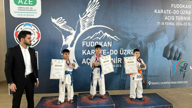 Ölkəmizin karateçiləri İsmayıllıda turnir keçiriblər