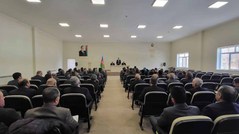 İsmayıllı: təhsil müəssisələrinin rəhbərləri ilə görüş keçirilib