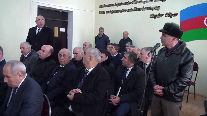Qusar: Piral sakinləri ilə görüş keçirilib