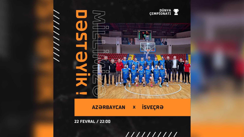 Xaçmaz: basketbolçularımız milli yığmada çıxış ediblər