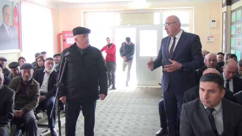 Qusar RİH: Ukur kəndində səyyar qəbul keçirilib