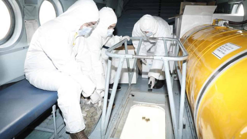 AQTA: İsmayıllıda vəhşi heyvanlar helikopterlə peyvənd olunur