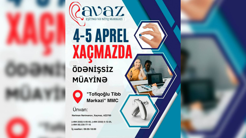 Xaçmazda tibbi müayinə keçiriləcək
