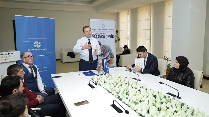 DMA: Quba-Xaçmaz regionunda benefisiarlarla görüş keçirilib