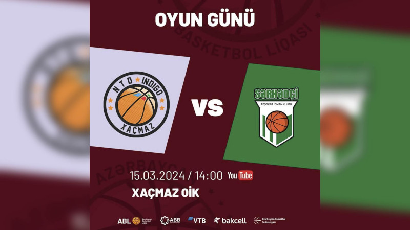 ABL: Xaçmazın komandası “Sərhədçi” ilə qarşılaşacaq