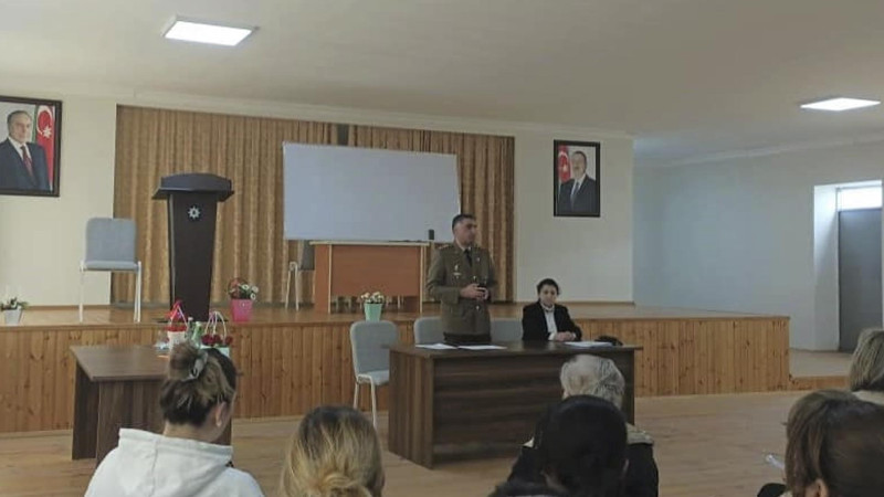 FHN: Quba məktəbində tədbir təşkil edilib