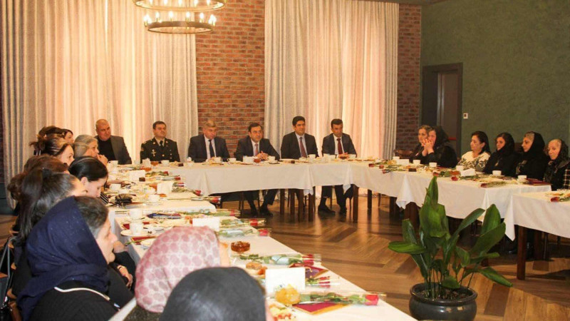 İsmayıllı: Şəhid ailə üzvləri bayram münasibətilə təbrik olunublar