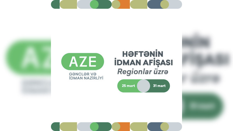 Şimal: keçiriləcək idman tədbirlərinin afişası təqdim edilib